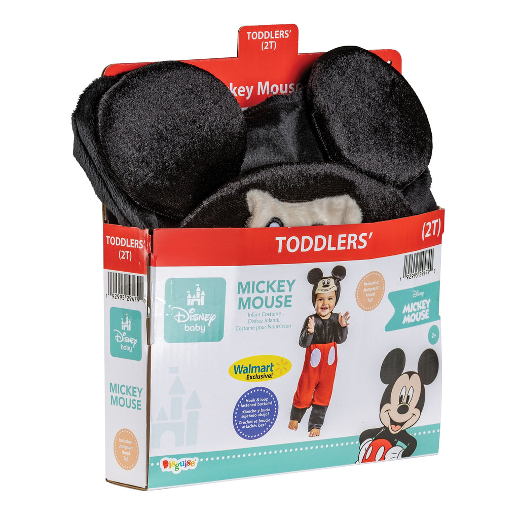 Disney Mickey Mouse Halloween Costume for Children, Toddlers Size 3T-4T, by Disguise