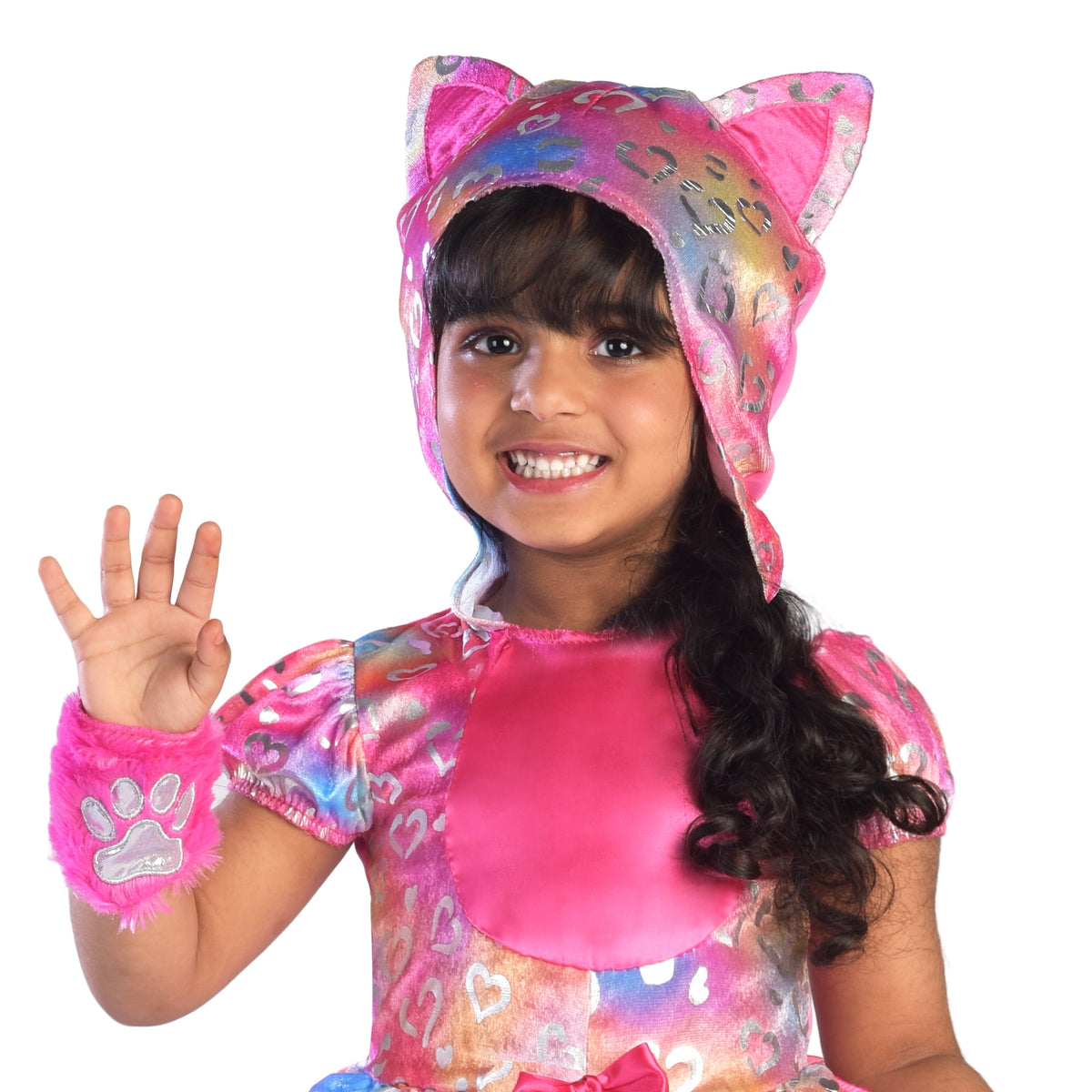Rainbow Kitty Halloween Costume for Toddler, Size 2T, by Way to Celebrate