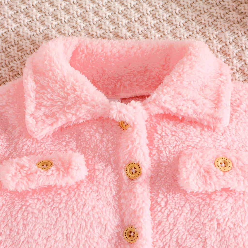 TJAZFJPA Newborn Girl Photoshoot Outfits Yellow Autumn/Winter Lapel Fashion Coat Letter Print Dress Furry Children's Suit Beach Outfit Girls Dance Outfits