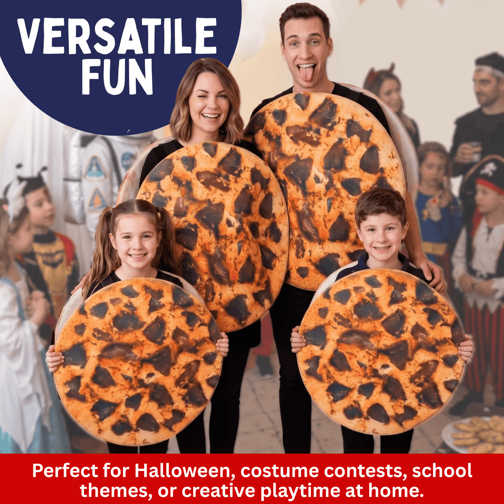 Dress Up America Chocolate Chip Cookie Men's Halloween Fancy-Dress Costume for Adult, One Size