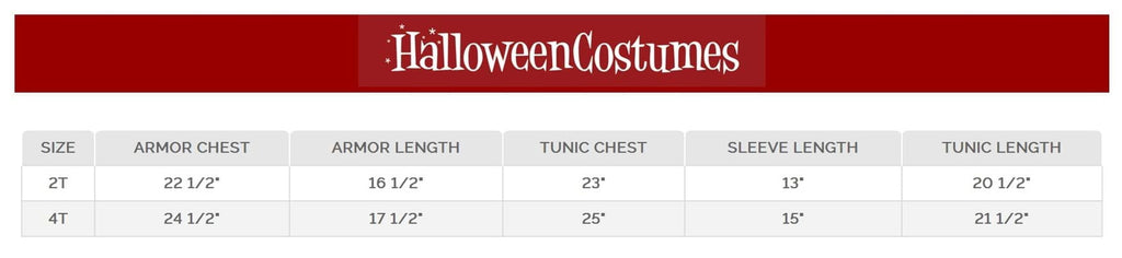 Royal Knight Toddler Costume