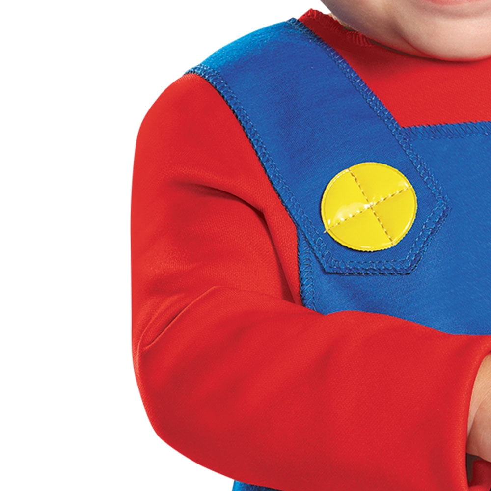 Nintendo Super Mario Bros. Mario Halloween Costume for Children, Toddlers Size 3T-4T, by Disguise
