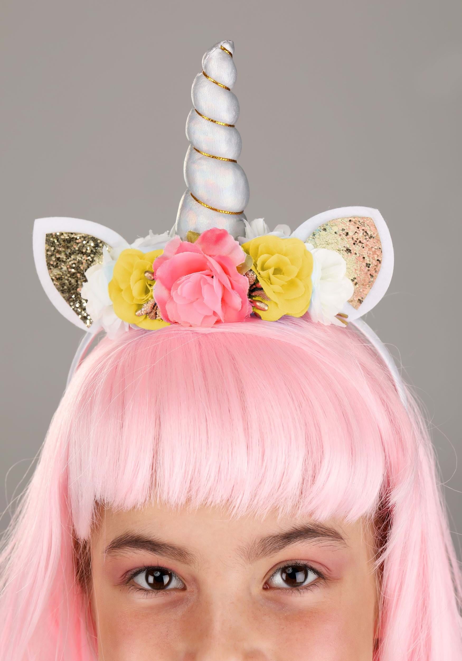 Girl's Deluxe Winged Unicorn Costume