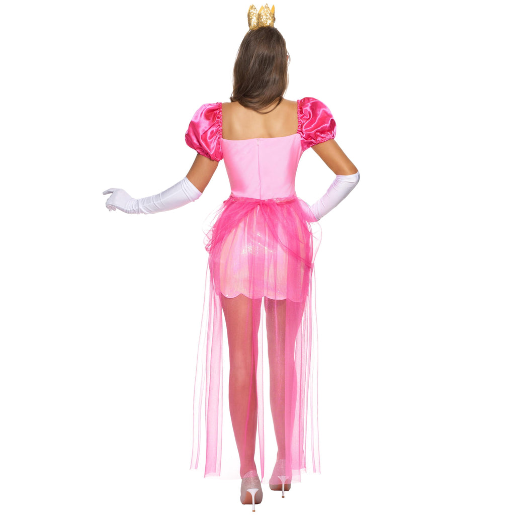 Joyfy Women Princess Costume, Green Dress Fairy for Halloween Costume Party Dress up Role Play M-XXL