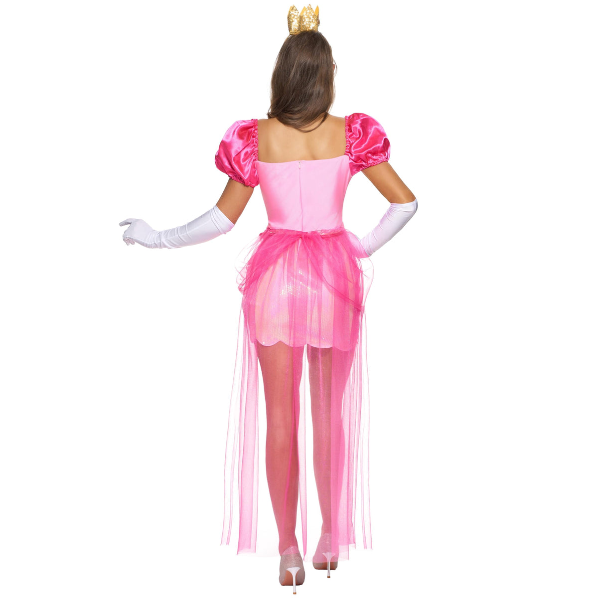 Joyfy Women Princess Costume, Green Dress Fairy for Halloween Costume Party Dress up Role Play M-XXL