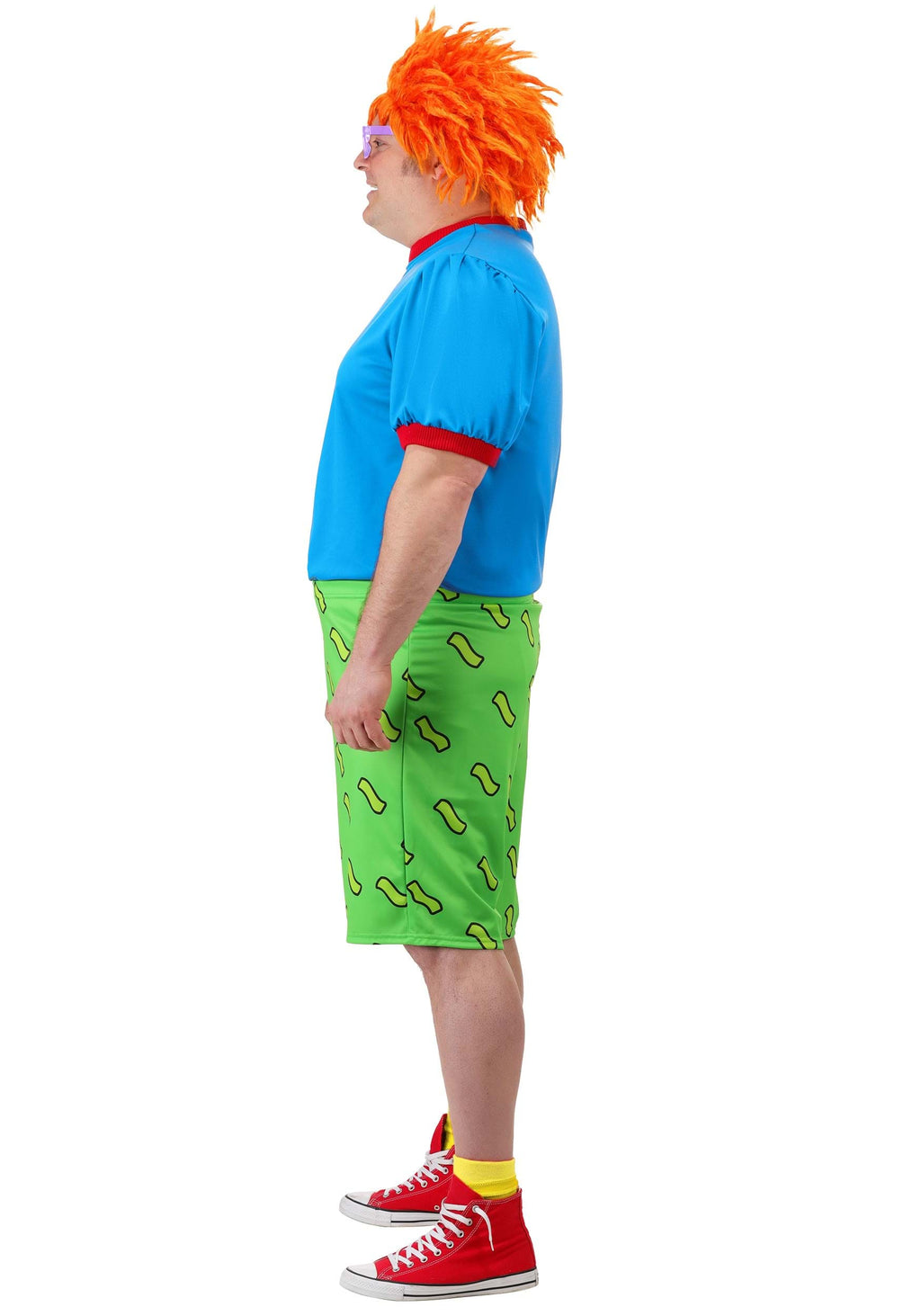 Plus Size Nickelodeon Rugrats Chuckie Costume for Men