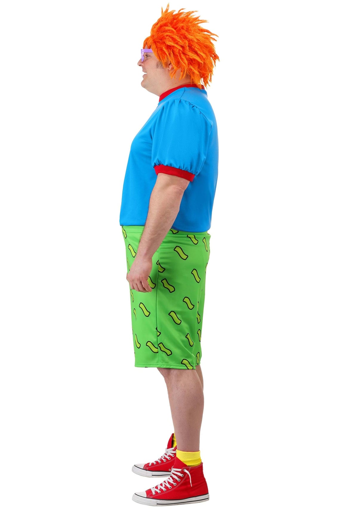 Plus Size Nickelodeon Rugrats Chuckie Costume for Men