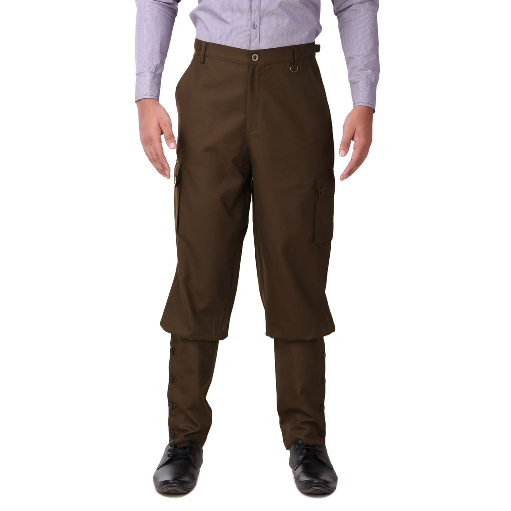 ThePirateDressing Men's Victorian Steampunk Costume Airship Pants Trousers