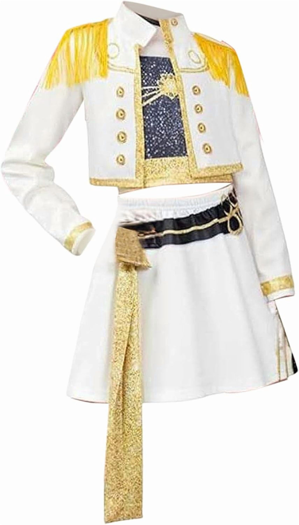 Satmonnus Halloween Anime Cosplay Costume, Popular Singers Idol Stage Role Play Stage Costume Performance Outfits for Halloween Cosplay Dress Up