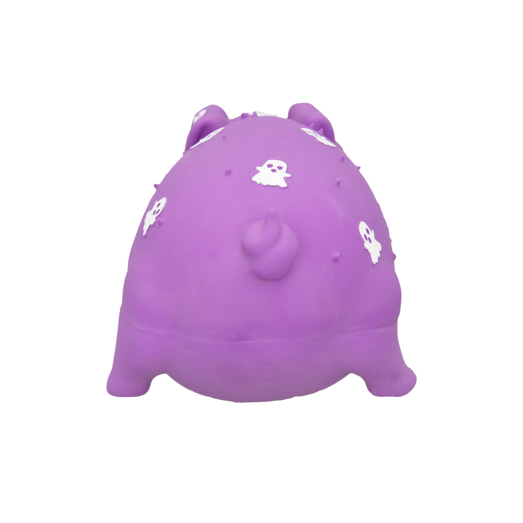 Vibrant Life Halloween Pigglesworth with Skulls Dog Toy