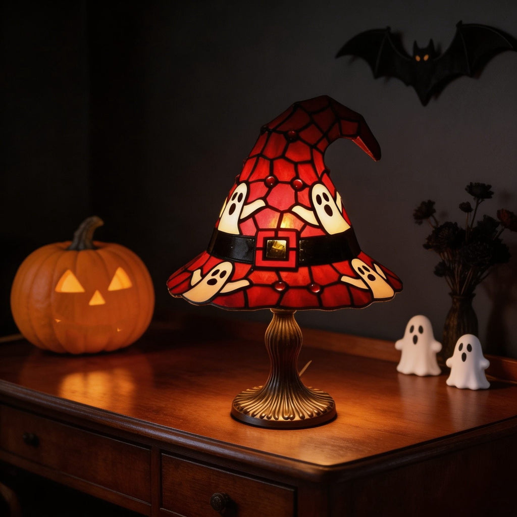 YZEGDCH Halloween 3D Ghost Campfire Flickering Night Light 2 Funny Roasting Marshmallows at Campfire LED Electric Faux Flameless Campfire Nightlight Funny Halloween Decor