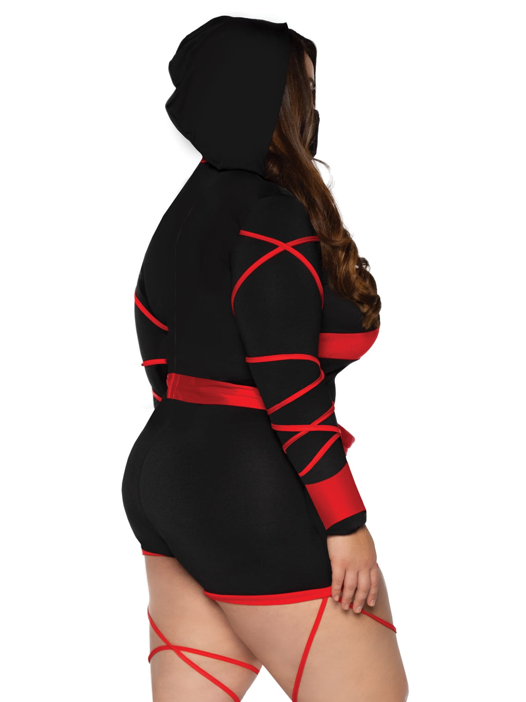 Leg Avenue Dragon Ninja Women's Fancy-Dress Costume for Adult, 1X