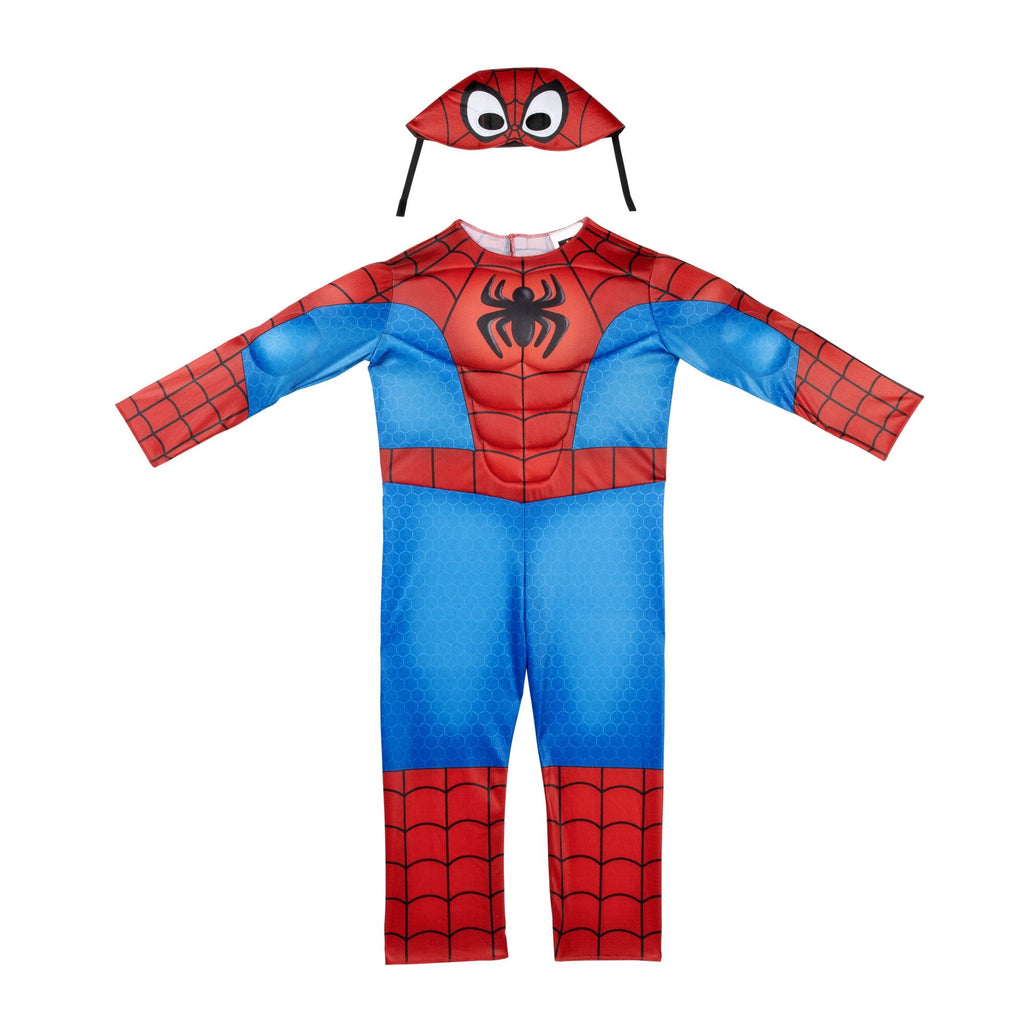 Marvel's Spiderman Halloween Costume for Toddler, Size 3-4T, by Jazwares