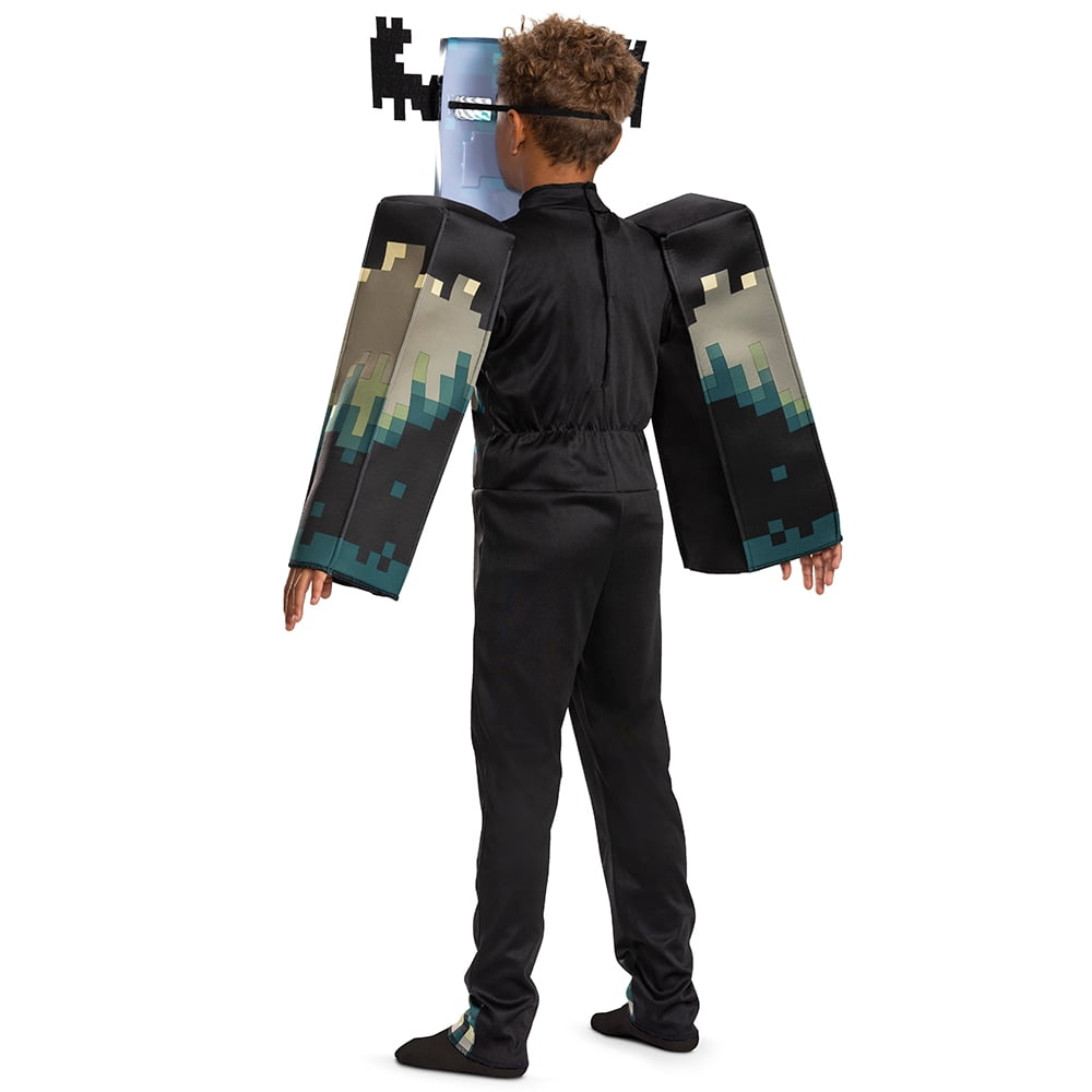 Minecraft Warden Halloween Costume for Children, Boys Size XS (4/5), by Disguise
