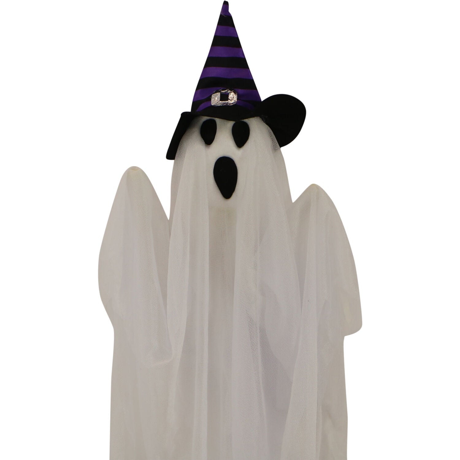 Haunted Hill Farm Set of 3 Hanging Ghosts, Indoor/Outdoor Halloween Decoration, HHGHST-8H