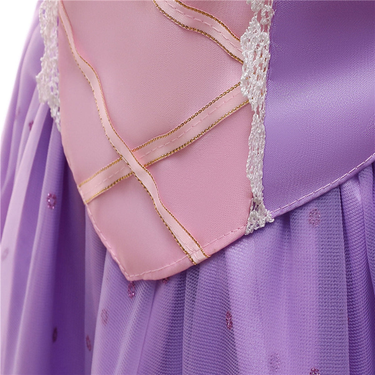 CHOYURME CHONYURM Girls Yellow Princess Costume Off Shoulder Dress with Accessories