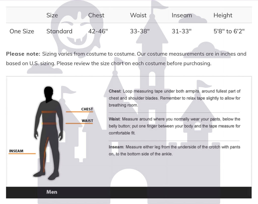 Fun World Werewolf Men's Halloween Fancy-Dress Costume for Adult, One Size