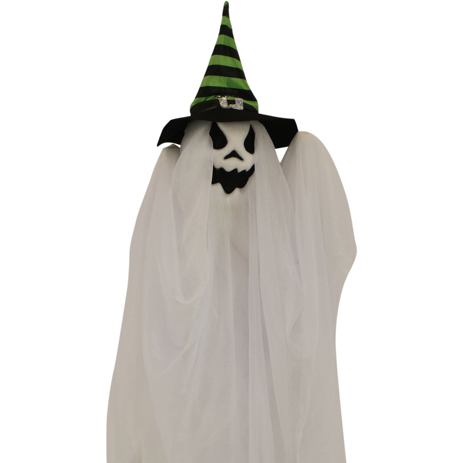 Haunted Hill Farm Set of 3 Hanging Ghosts, Indoor/Outdoor Halloween Decoration, HHGHST-8H
