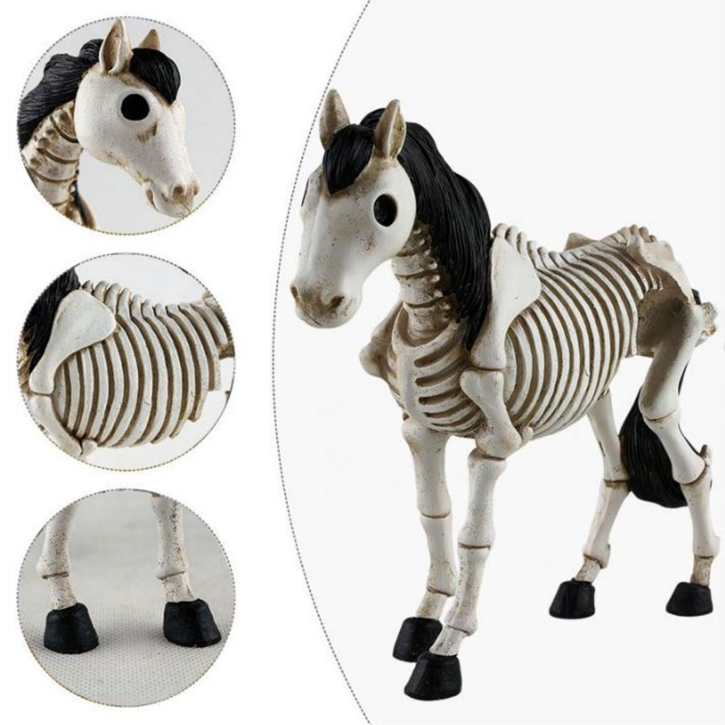 amlbb Halloween Decorations Outdoor Halloween Dark Terror Skeleton Decoration Props Set Up Ghost House Halloween Decor on Clearance
