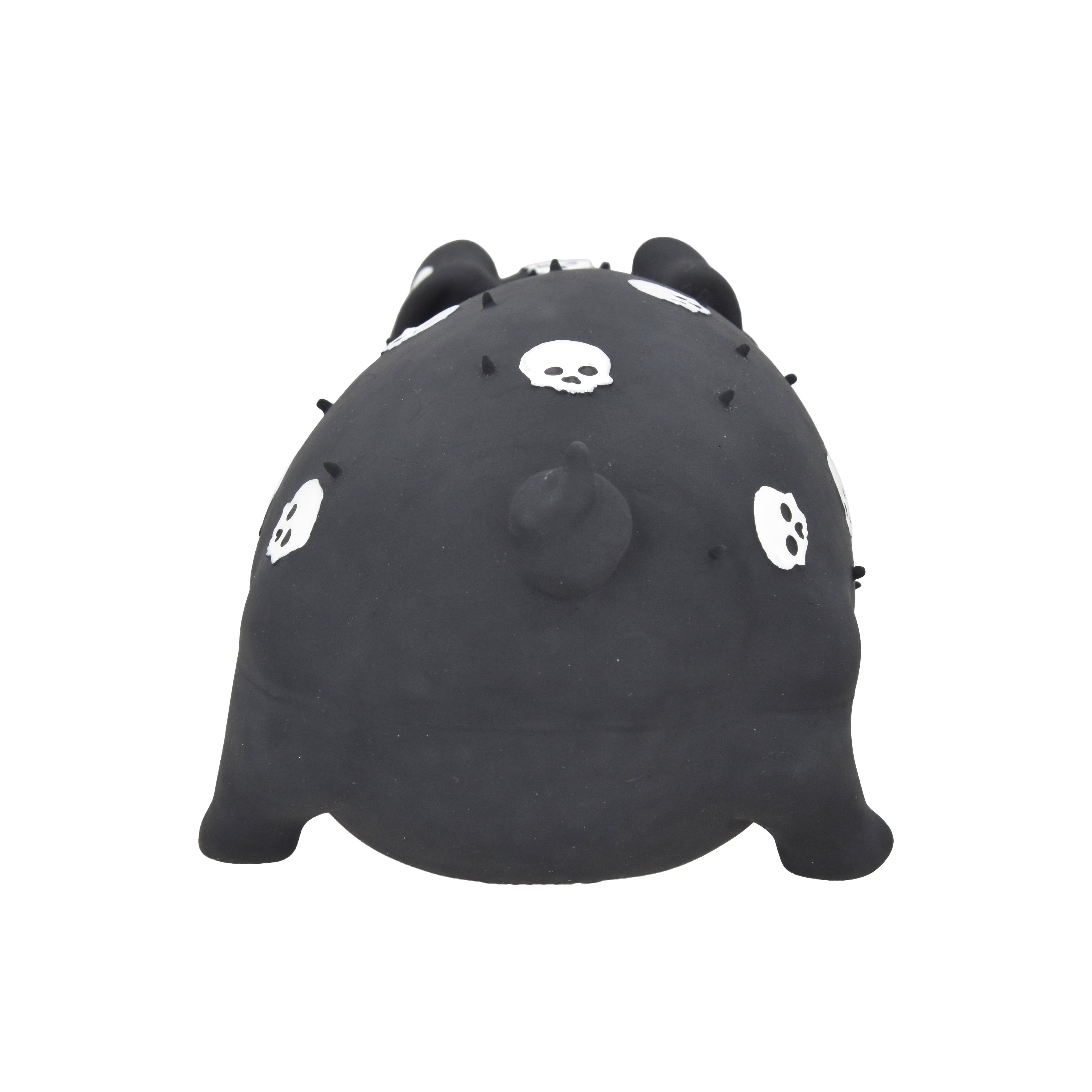 Vibrant Life Halloween Pigglesworth with Skulls Dog Toy