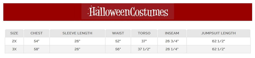 Plus Size Men's Ghostbusters Cosplay Costume
