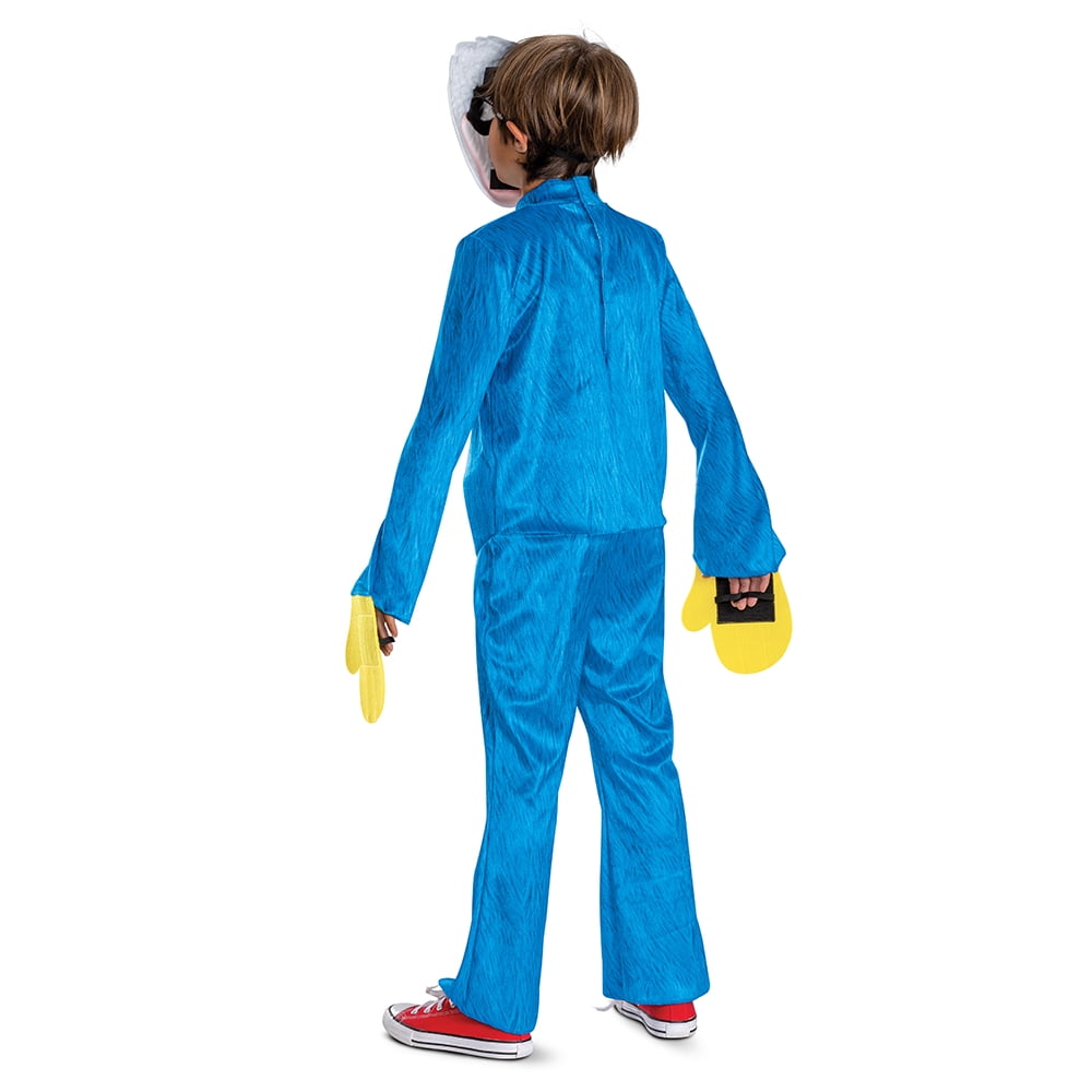 Disguise Boys' Poppy's Playhouse Huggy Wuggy Classic Costume - Size 10-12 - Blue