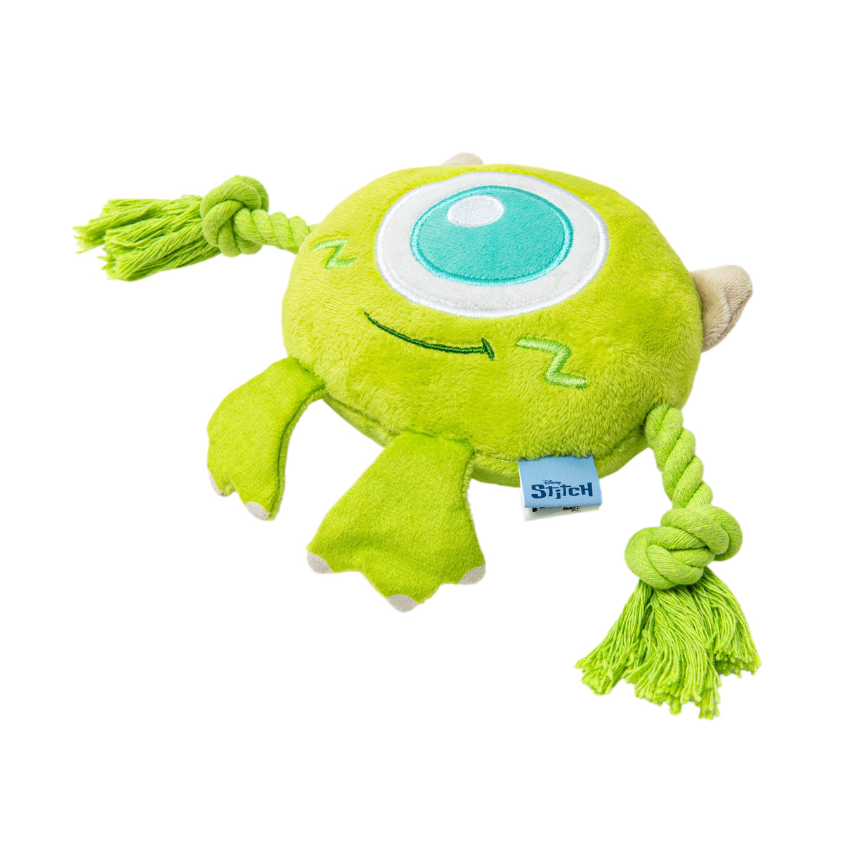 Disney Halloween Dog Toy, Nightmare before Christmas, Zero, Plush, Squeaky, Black & White, 8.66"