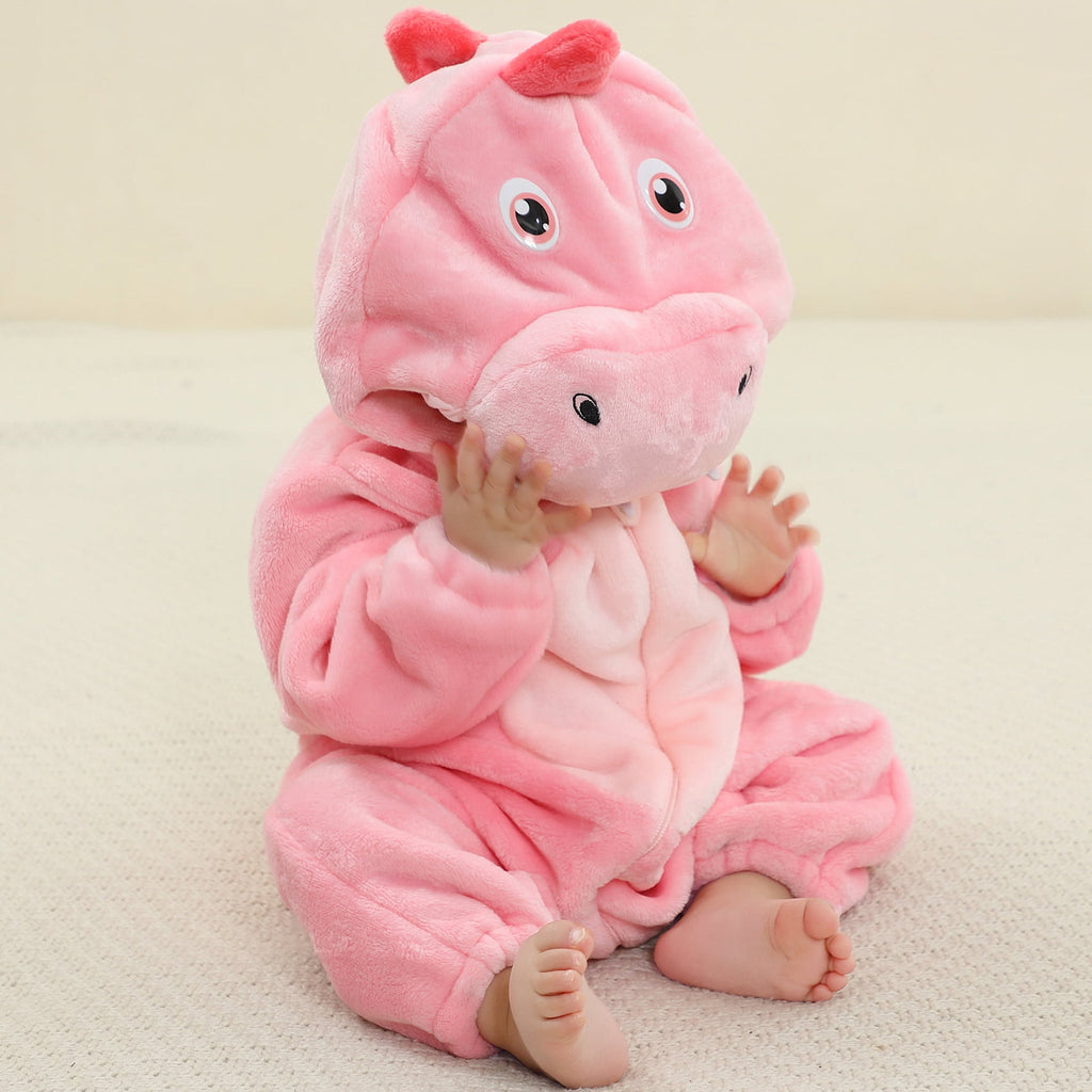 Baby White Cow Green Dinosaur Blue Shark Costumes Toddler Outfit Infants Romper