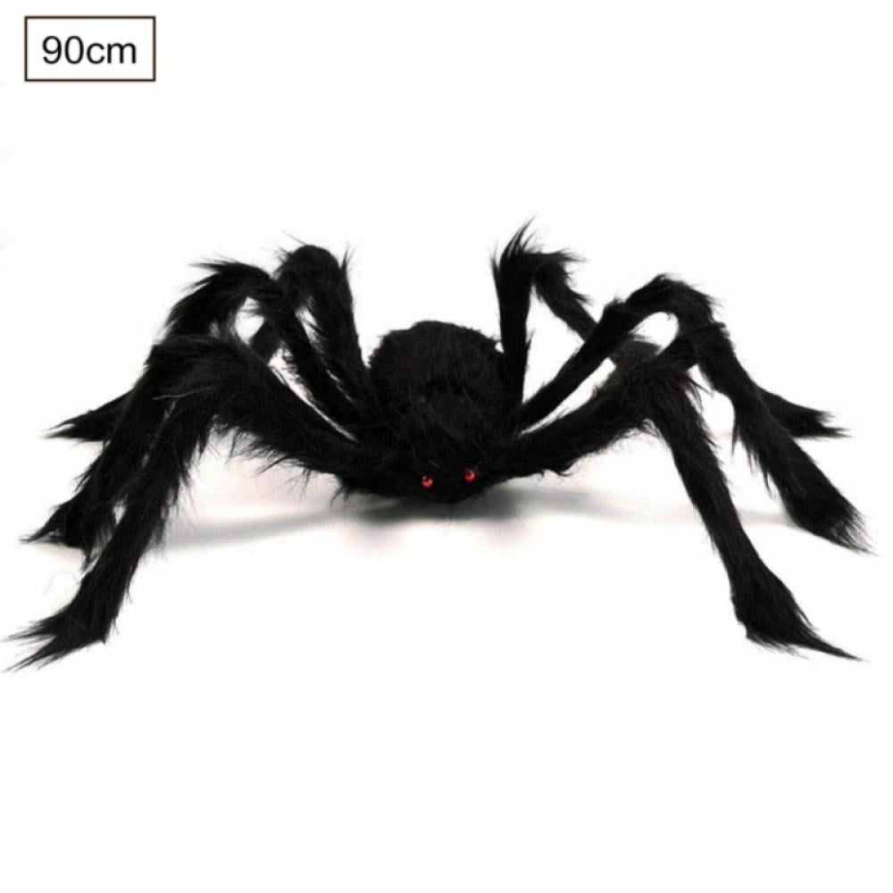 Realistic Hairy Giant Spider, Real Large Spiders for Halloween Outdoor Decoration House Prank Prop
