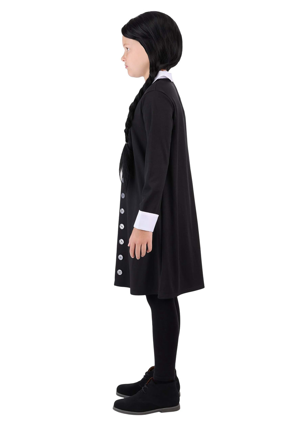 Girl's Essential Wednesday Addams Costume