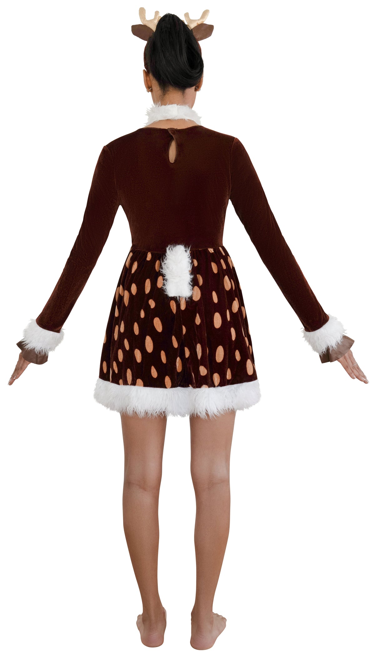Deer Me! Halloween Costume for Adults, Women's Size 2X (20/22W), by Way to Celebrate