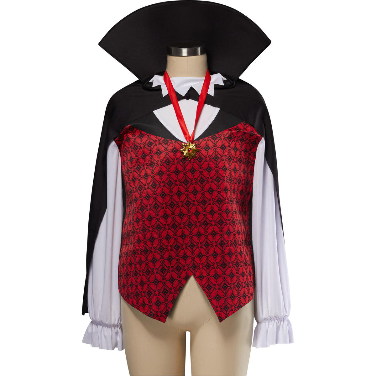 Vampire Halloween Costume for Adults, Men's Size XL (40/42), by Way to Celebrate