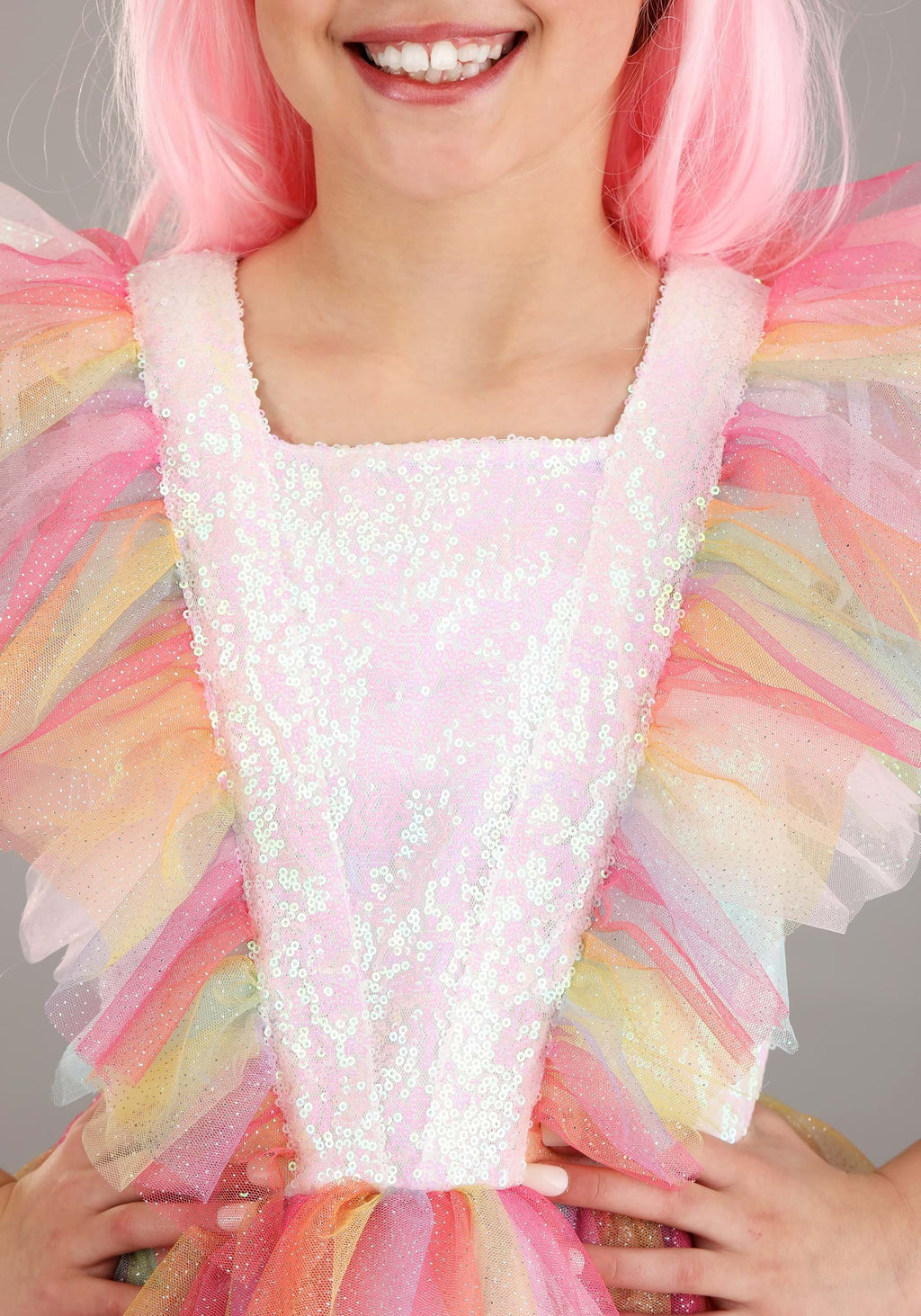 Girl's Deluxe Winged Unicorn Costume