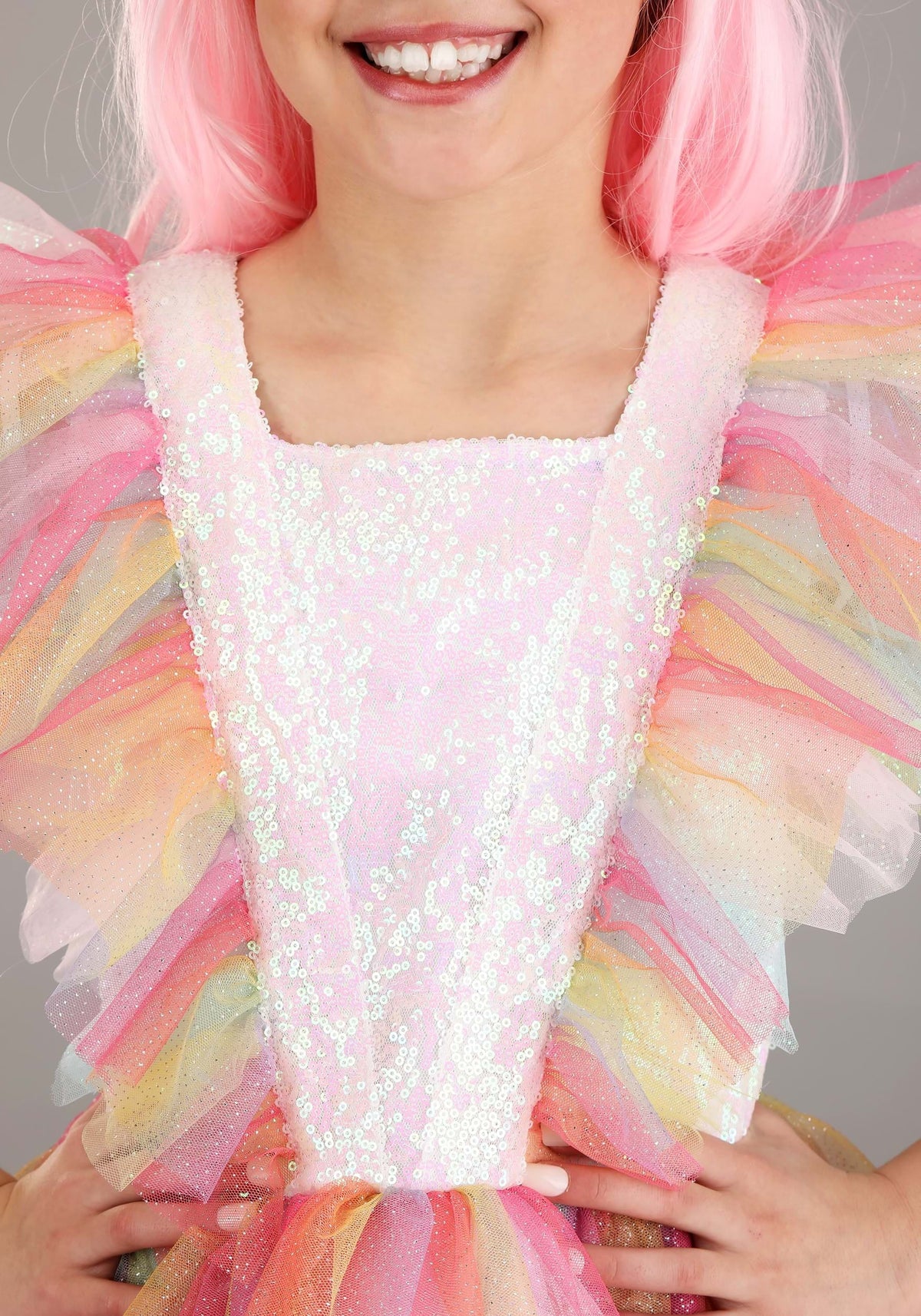 Girl's Deluxe Winged Unicorn Costume