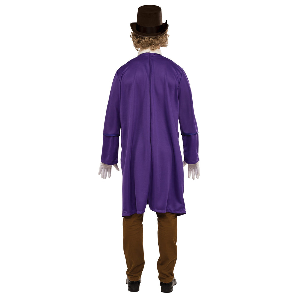 Willy Wonka and the Chocolate Factory Willy Wonka Costume for Adults by Rubies, Men's One Size