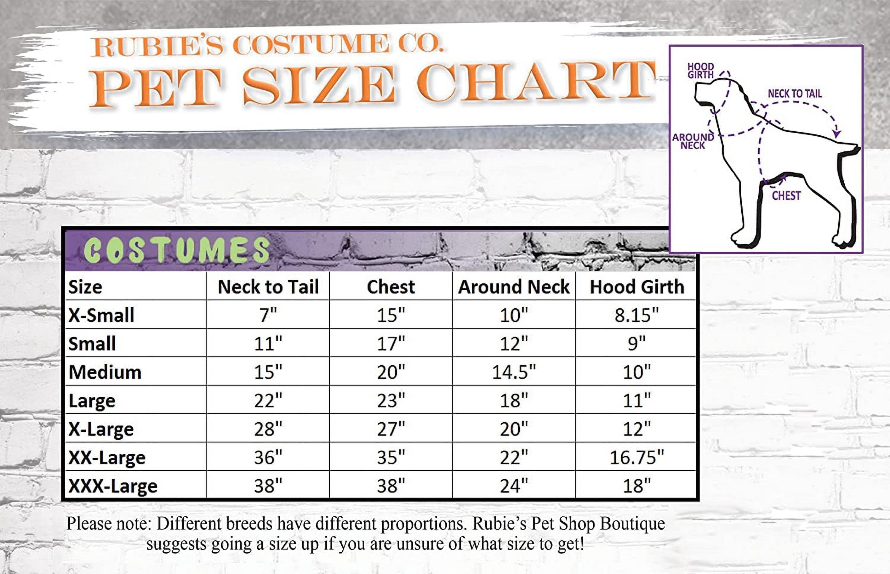 Disney The Little Mermaid Ariel Pet Costume for Dogs or Cats by Rubies, XL