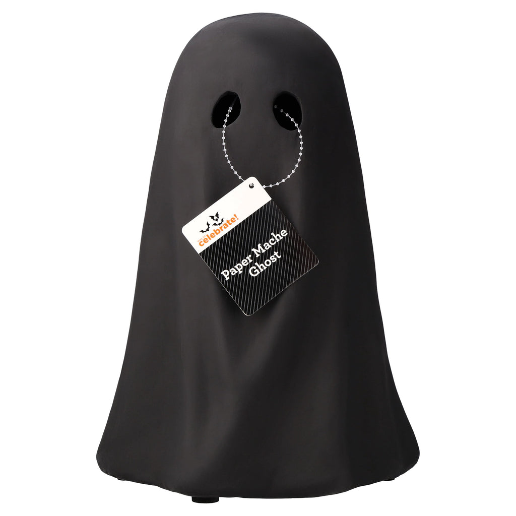 Paper Mache Ghost Decoration, White, 11", Halloween by Way To Celebrate