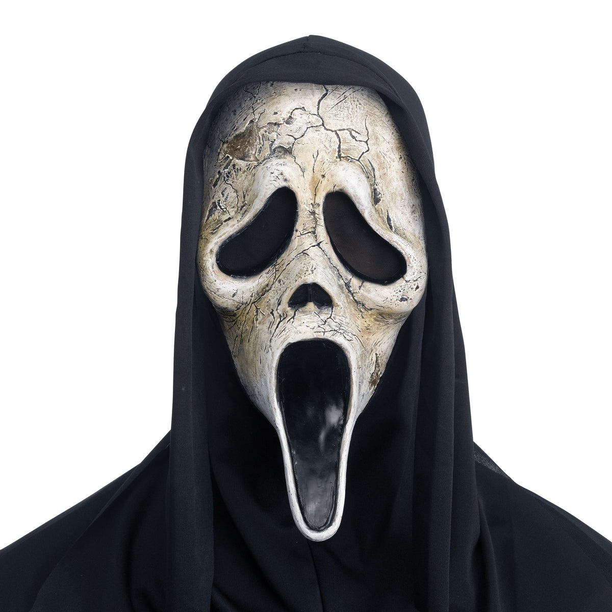 Aged Ghost Face Halloween Costume for Adults, Mens One Size Fit, by Fun World