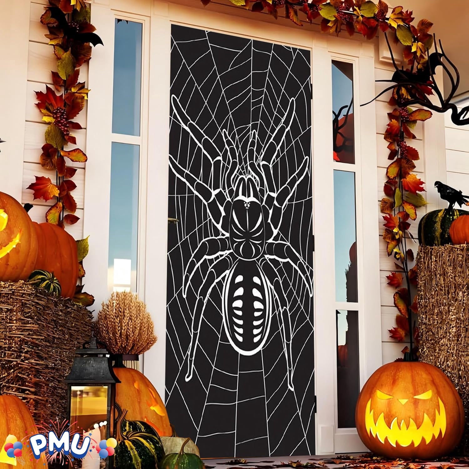 PMU Halloween Microwave Door Decoration 12in x 24in (1/pkg) Pkg/1