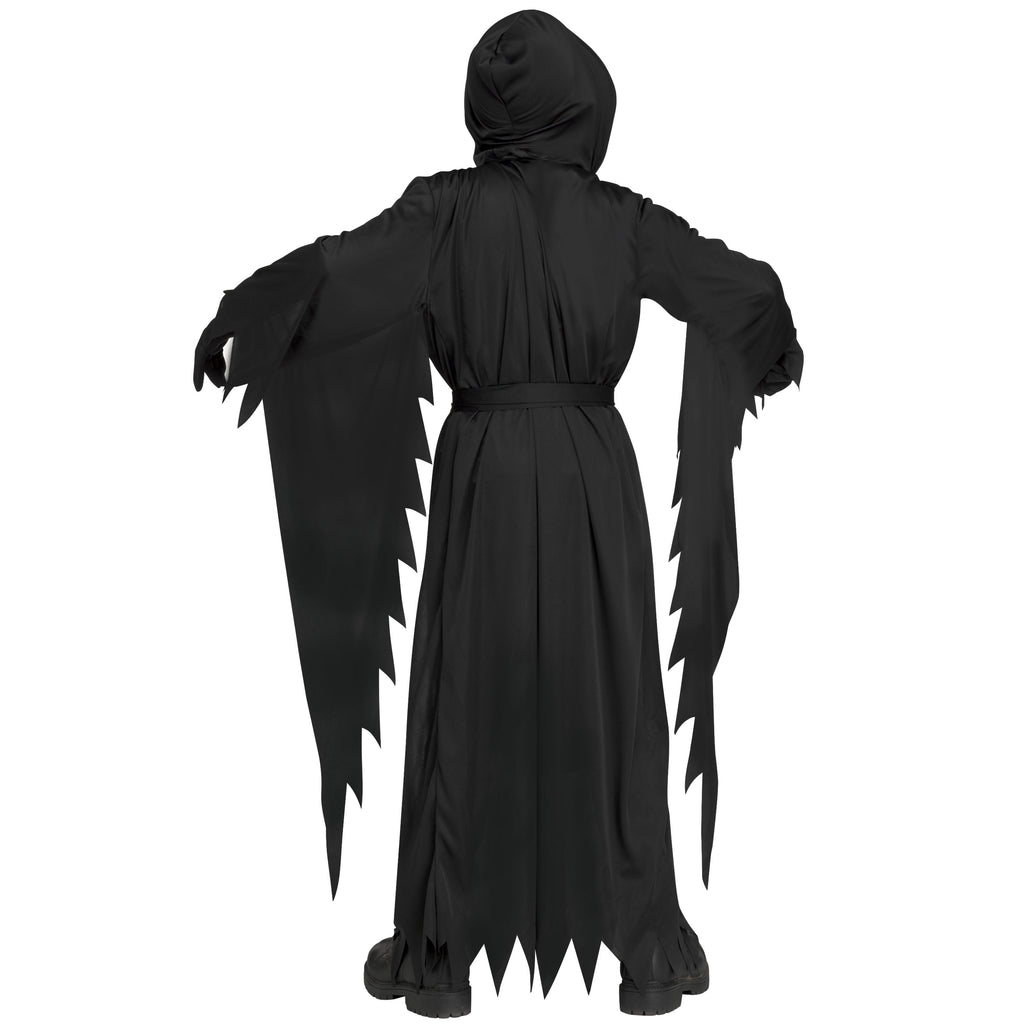 Officially Licensed Bleeding Ghost Face Halloween Costume for Children, Boys Size L (10/12), by Fun World