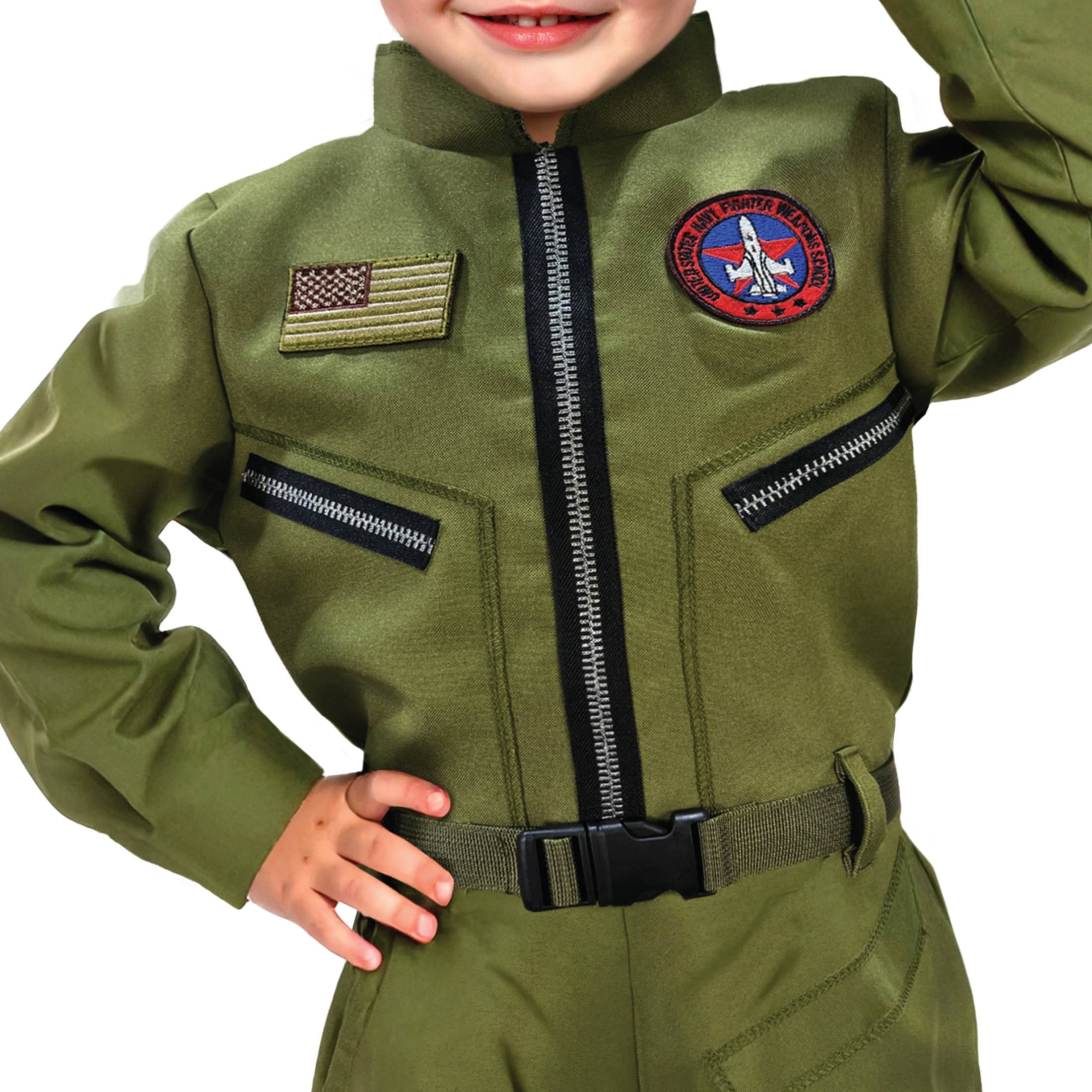 Fighter Pilot Halloween Costume for Infant 12-18M, by Way to Celebrate