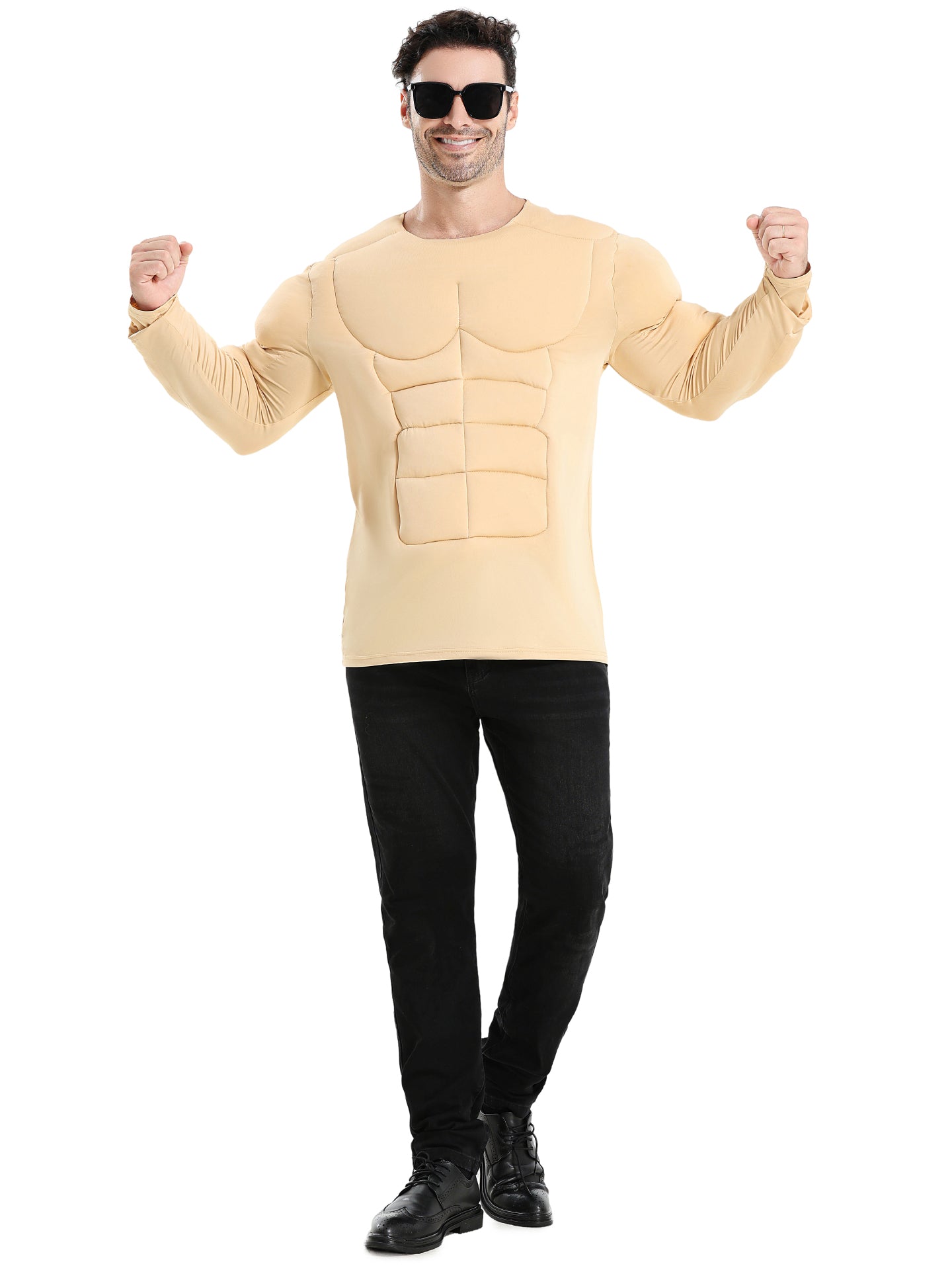 Seasons Men's Muscle Suit Halloween Costume, Adult Size, Funny Dress Up