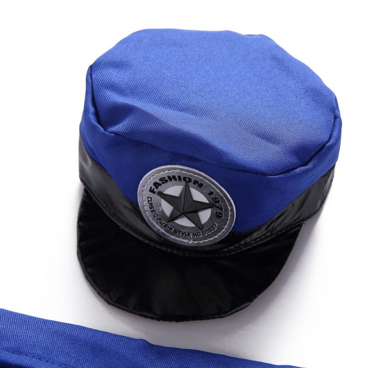 OZMI Halloween Cosplay Clothing Pet Police Costume Wear-resisting Dog Cat Police Uniform for All Kinds of Puppies M