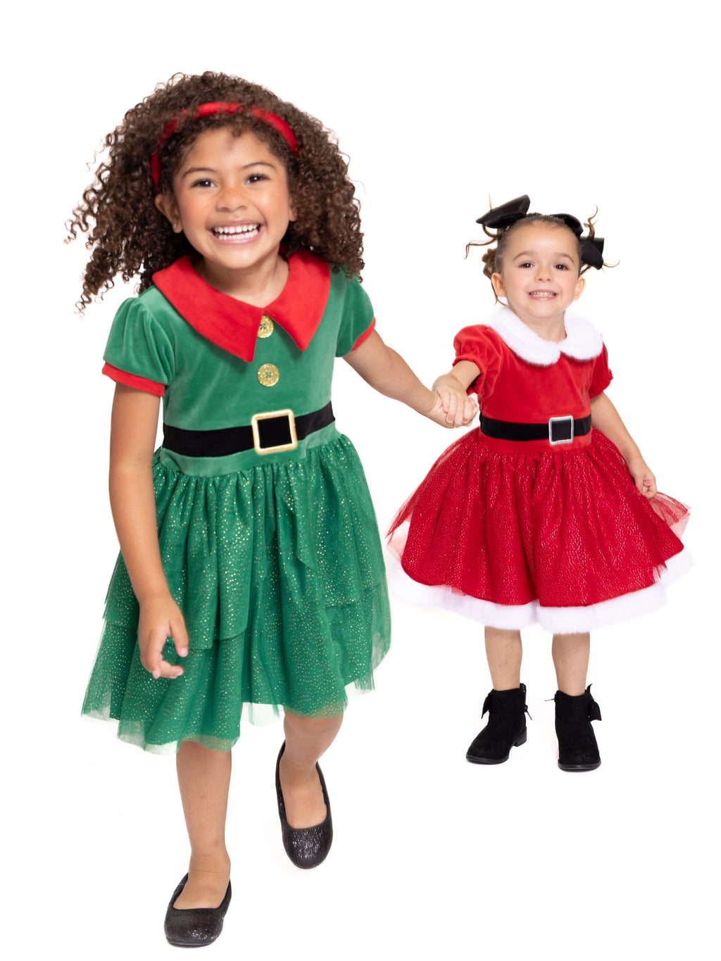 Toddler Girl Elf Velour Cosplay Dress, Sizes 12M-5T