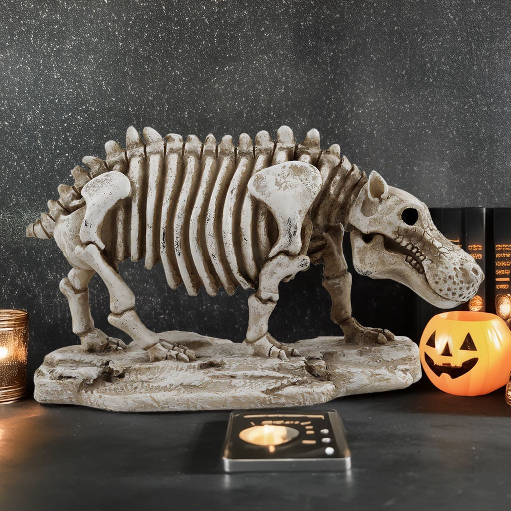 amlbb Halloween Decoration Halloween Skeleton Horror Decorations Simulation Animals Skeleton Ornaments Bar Decoration Frogs Skeleton on Clearance
