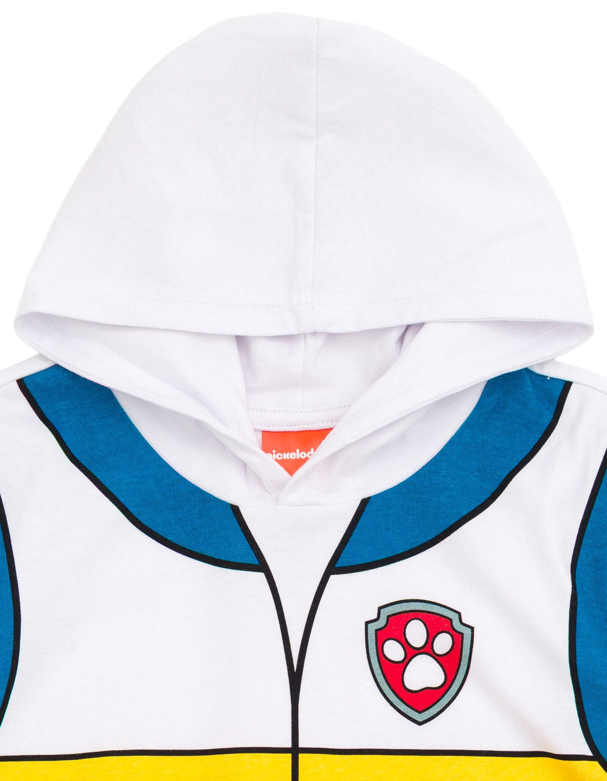 Paw Patrol Little Boys' Cosplay Hooded T-Shirt Chase Royal Blue