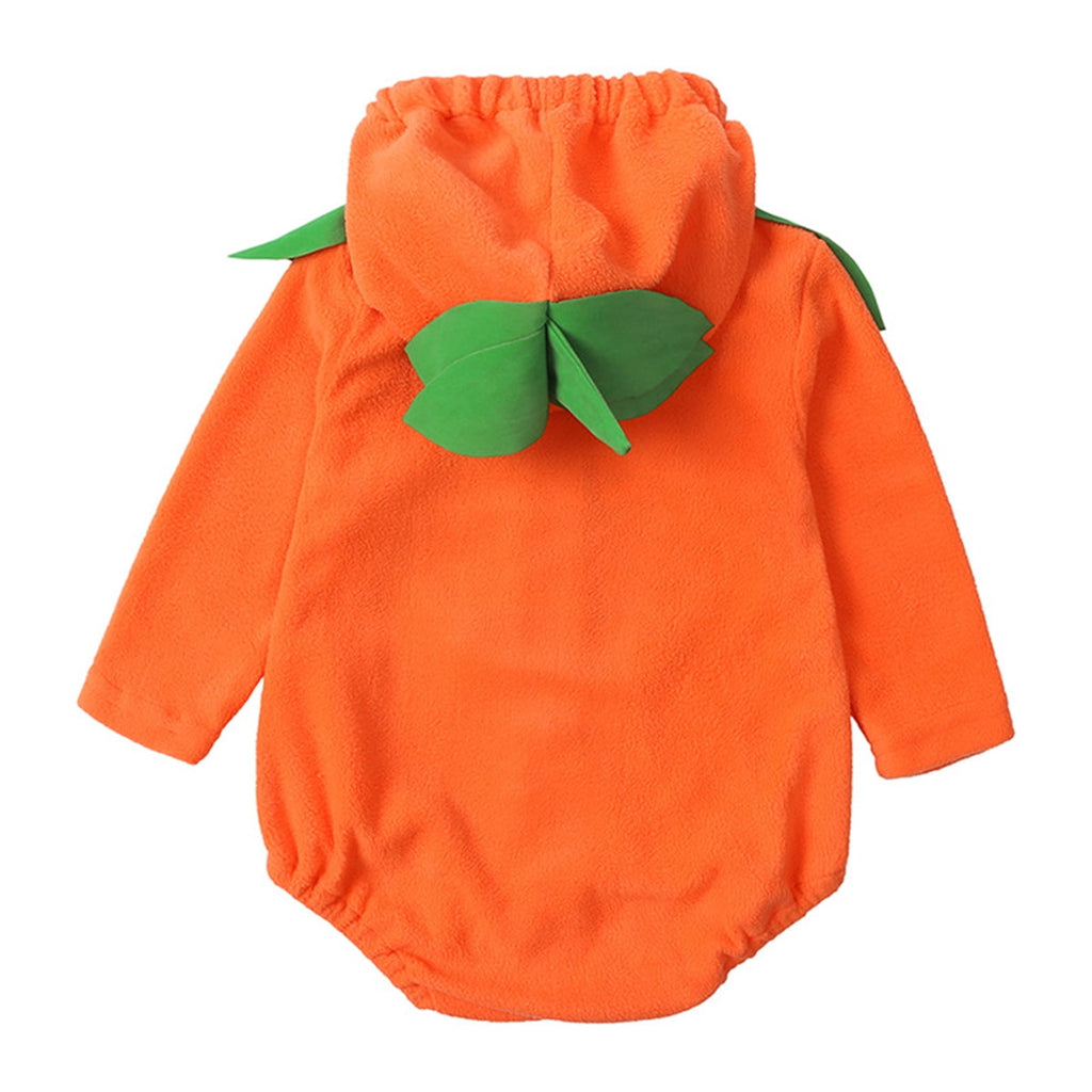 WIBACKER 0-24 Months Newborn Infant Baby Girl Boy Halloween Pumpkin Costumes Cute Hooded Romper Jumpsuit Outfit Clothes