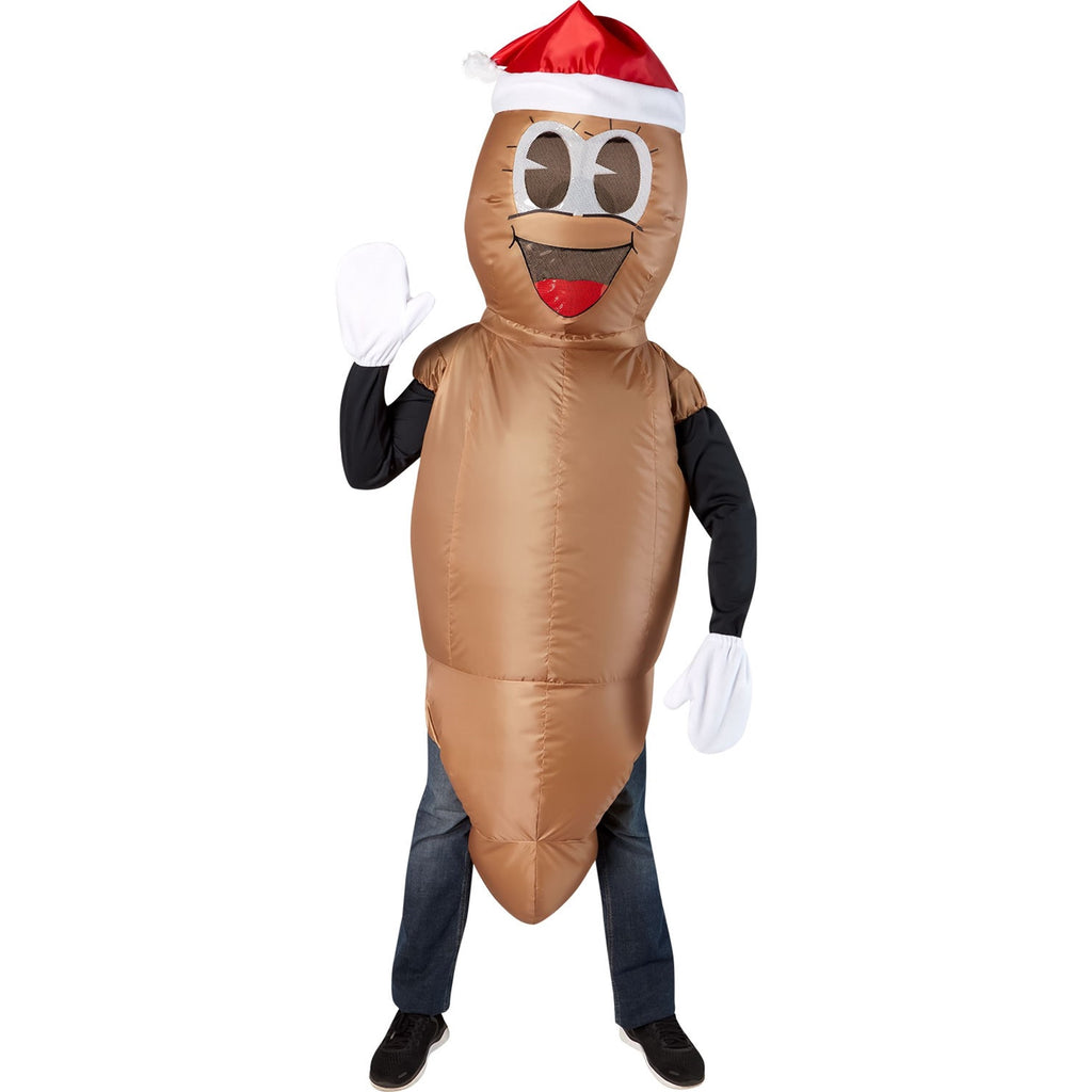 South Park Mr. Hanky Christmas Poo Inflatable Costume for Adults by Rubies, Men's One Size
