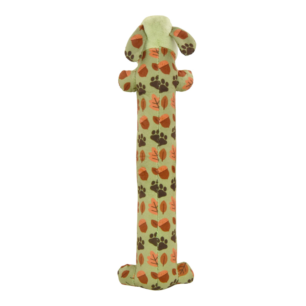 Multipet Fall Pattern 12” Smiling Dog 2pc Dog Toy Value Pack