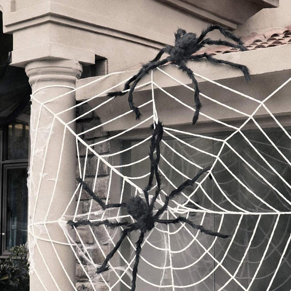 Realistic Hairy Giant Spider, Real Large Spiders for Halloween Outdoor Decoration House Prank Prop